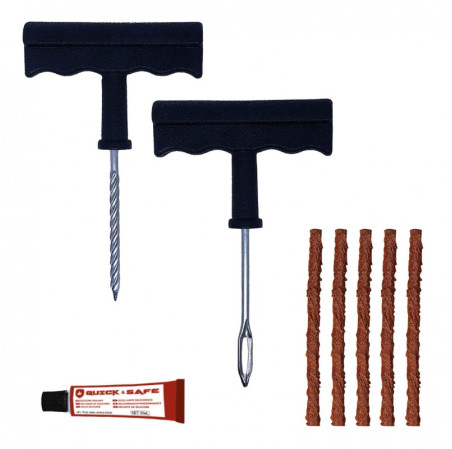 Kit de reparation pneumatique tubeless 8 pcs - colise par 6