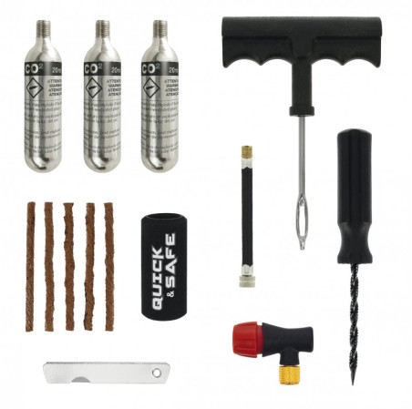 Kit de reparation pneumatique complet 14pcs