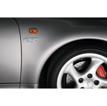 Embleme chrome taille de jantes 18"