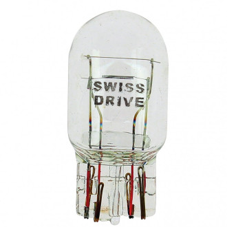 SWISS DRIVE BLISTER 2 AMPOULES WEDGE 12V. W21/5W. T20 3Wx16D. 2