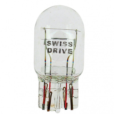 SWISS DRIVE BLISTER 2 AMPOULES WEDGE 12V. W21/5W. T20 3Wx16D.