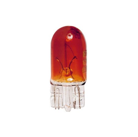 CAR+ BLISTER 2 AMPOULES WEDGE 12V. 5W. T10 W2.1x9.5D AMBREE