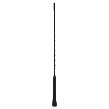 Antenne SWISS DRIVE de voiture flexible et universelle. Livrée avec 2 adapteurs pour le montage sur des véhicules avec des filet
