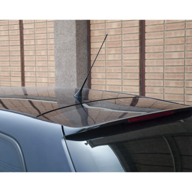 Antenne SWISS DRIVE de voiture flexible et universelle. Livrée avec 2 adapteurs pour le montage sur des véhicules avec des filet
