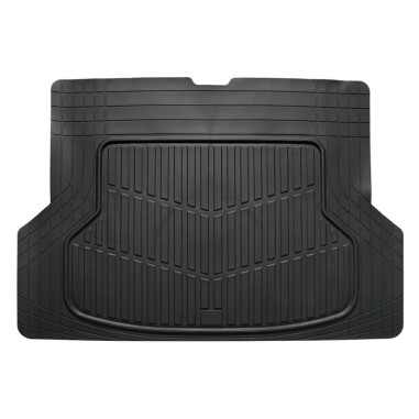 Tapis de coffre noir universel et decoupable 134x91cm