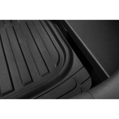 Tapis de coffre noir universel et decoupable 134x91cm
