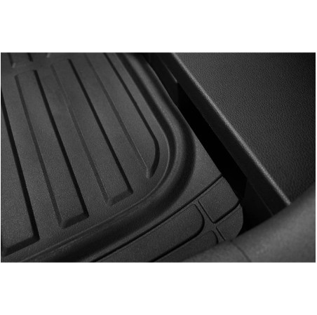 Tapis de coffre noir universel et decoupable 134x91cm