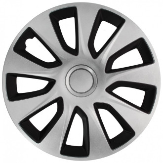 Swiss Drive Qui Apporteront Une Touche Plus Personnelle À Votre Véhicule JEU D'ENJOLIVEURS 16" WASHINGTON SILVER/BLACK 2