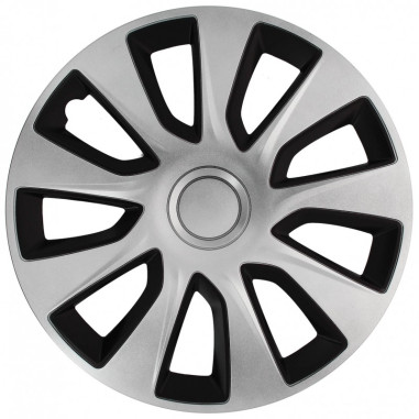 Swiss Drive Qui Apporteront Une Touche Plus Personnelle À Votre Véhicule JEU D'ENJOLIVEURS 16" WASHINGTON SILVER/BLACK