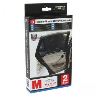 Car+ jeu de chaussettes pare-soleil lateral rect.t.m. 95x54 cm