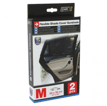 Car+ jeu de chaussettes pare-soleil lateral rect.t.m. 95x54 cm