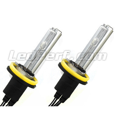 Pack de 2 ampoules H11 Xenon HID de rechange 35W 6000K. culot H11, 35W, 6000K, 12V et 24V.