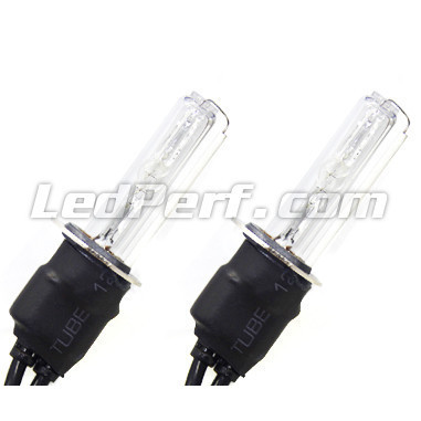 Pack de 2 ampoules H3 Xenon HID de rechange 35W 6000K. culot H3, 35W, 6000K, 12V et 24V.