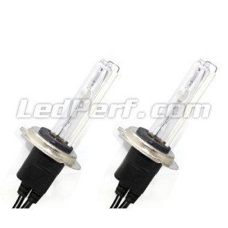 Pack de 2 ampoules H7 Xenon HID de rechange 35W 6000K. culot H7, 35w, 6000K, 12V et 24V. 2