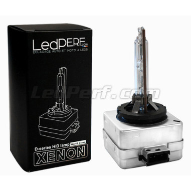Ampoule Xénon D3S 5000K 35W de rechange. culot D3S, 35W, 5000K, 12V et 24V.