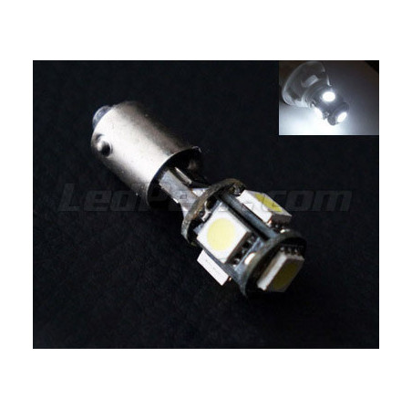 LED H6W Xtrem - Culot BAX9S - blanche - Anti erreur ODB. 2.0W, 6000K, anti-erreur/Canbus.