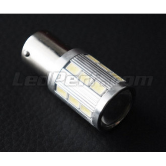 Ampoule Leds Backup P21W pour Feux de recul blanche Ultra Bright Culot BA15S. culot P21W. 2