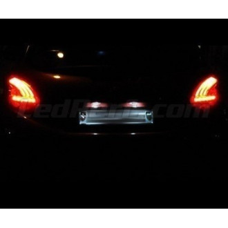Pack éclairage de plaque à leds (blanc xenon) pour Peugeot 208 (2012 - 2019). 2