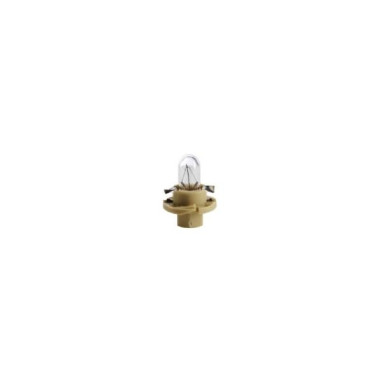 LAMPE TEMOIN 12V. 1,5W culot BAX10d BEIGE B8,4d