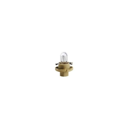LAMPE TEMOIN 12V. 1,5W culot BAX10d BEIGE B8,4d