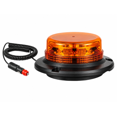 GYROPHARE LED MAGNETIQUE PLAT 12/24V