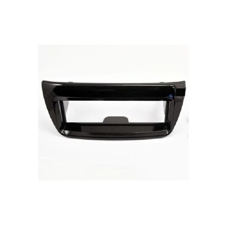 FACADE AUTORADIO FIAT DOBLO 2010-2015 NOIR LAQUE 1DIN
