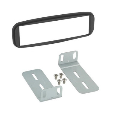 FACADE AUTORADIO RENAULT CLIO 2012- GRIS SAUF TABLETTE ORIGINE