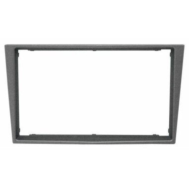 FACADE AUTORADIO DOUBLE DIN OPEL ASTRA H 2004- GRIS FONCE