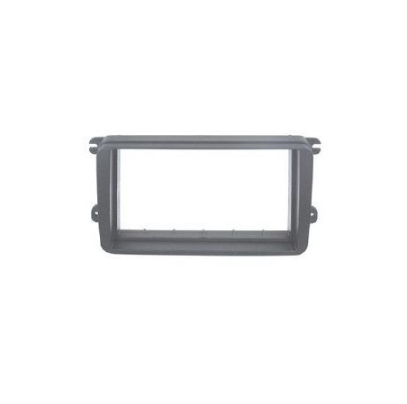 FACADE AUTORADIO DOUBLE DIN VOLKSWAGEN GOLF 6 2008- GRIS