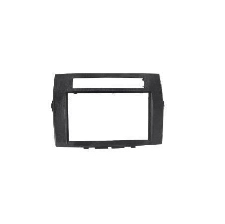 FACADE AUTORADIO DOUBLE DIN TOYOTA COROLLA VERSO 2004-2009 NOIR