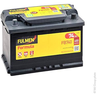 BATTERIE 74AH + DTE  A680 FULMEN