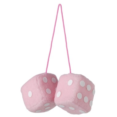 DOUBLE DES PELUCHE A SUSPENDRE ROSE
