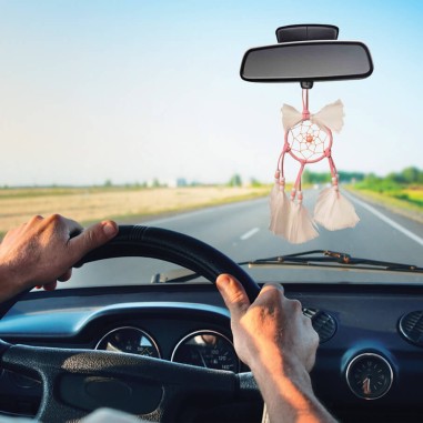 ATTRAPE REVE DREAM CATCHER ROSE