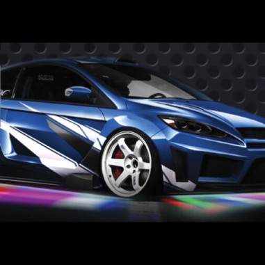 KIT LED SOUS CHASSIS BLEU + TEL