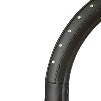 COUVRE VOLANT 37-39CM BLACK DIAMOND 2