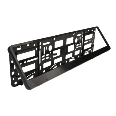 SUPPORT PLAQUE EURO CLIP ABS NOIR