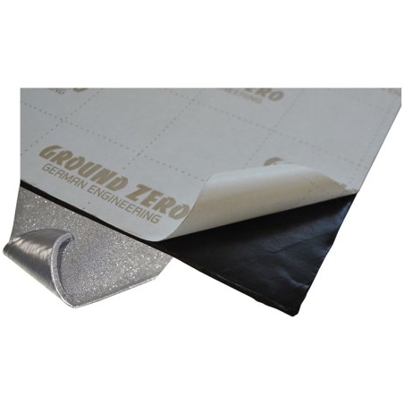 PLAQUES INSONORISATION GROUND ZERO UNITE 325X500 AVEC MOUSSE INTEGRE