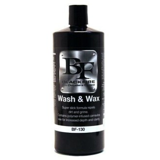 SHAMPOING LUSTRANT A LA CIRE CARNAUBA BLACK FIRE WASH AND...